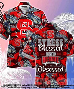 Stay Blessed and Obsessed with the High-Quality NC State Wolfpack Summer Beach Hawaiian Shirt