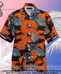 Stress Blessed Obsessed Summer Beach Hawaiian Shirt for Syracuse Orange fans 