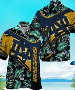 Stylish Notre Dame Fighting Irish Hawaiian Shirt for Fans