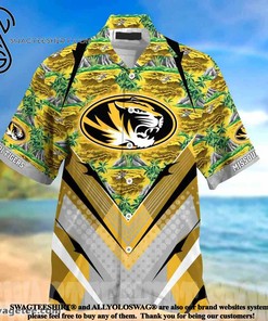 Summer Beach Hawaiian Shirt for Missouri Tigers Sports Fans