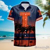 Summer Gift Set for Illinois Fighting Illini Fans: Hawaiian Shirt and Shorts 