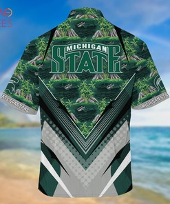 Summer Hawaiian Shirt and Shorts for Sports Fans - Trending Michigan State Spartans
