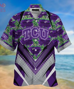 Summer Hawaiian Shirt and Shorts for Sports Fans - Trending TCU Horned Frogs