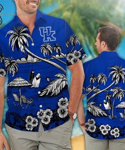 Summer Vibes: NCAA Kentucky Wildcats Men's Hawaiian Shirt 