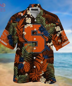 Syracuse Orange Hawaiian Shirt And Shorts For Fans