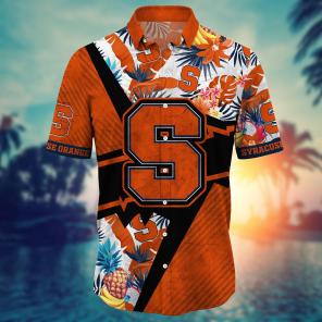 Syracuse Orange NCAA Flower Hawaii Shirt For Fans Ver 11