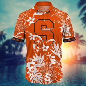 Syracuse Orange NCAA Flower Hawaii Shirt For Fans Ver 14