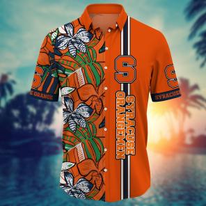 Syracuse Orange NCAA Flower Hawaii Shirt For Fans Ver 15