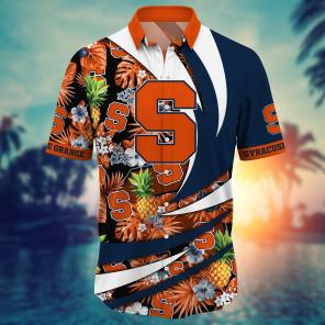 Syracuse Orange NCAA Flower Hawaii Shirt For Fans Ver 17