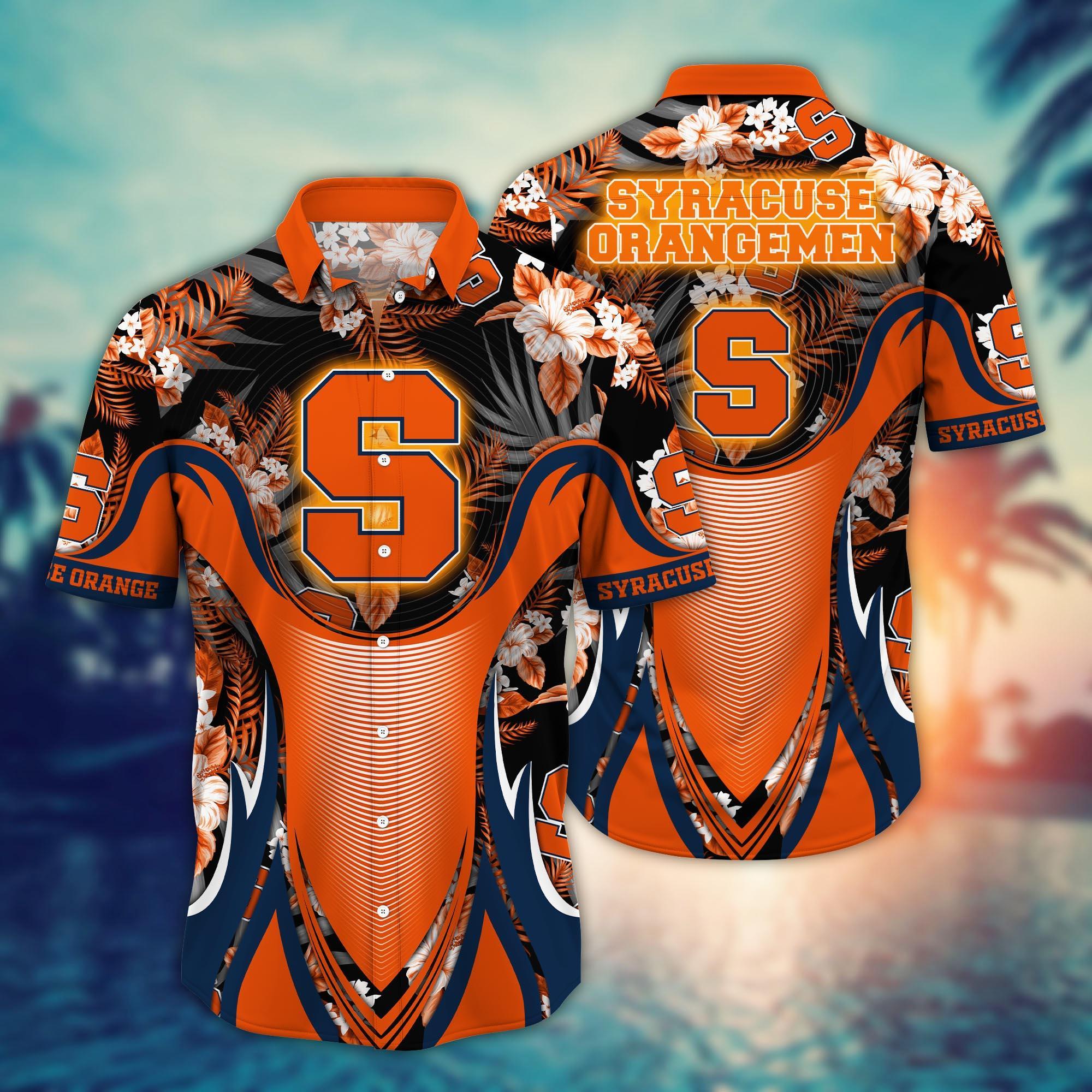 Syracuse Orange NCAA Flower Hawaii Shirt For Fans Ver 22