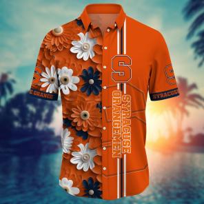 Syracuse Orange NCAA Flower Hawaii Shirt For Fans Ver 25