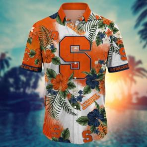 Syracuse Orange NCAA Flower Hawaii Shirt For Fans Ver 27