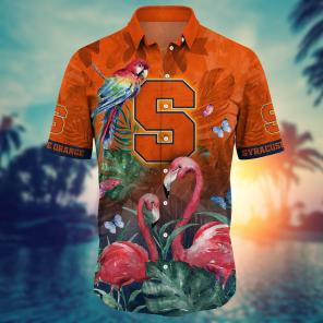Syracuse Orange NCAA Flower Hawaii Shirt For Fans Ver 28