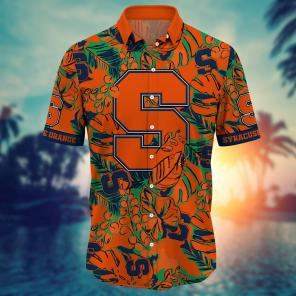 Syracuse Orange NCAA Flower Hawaii Shirt For Fans Ver 29
