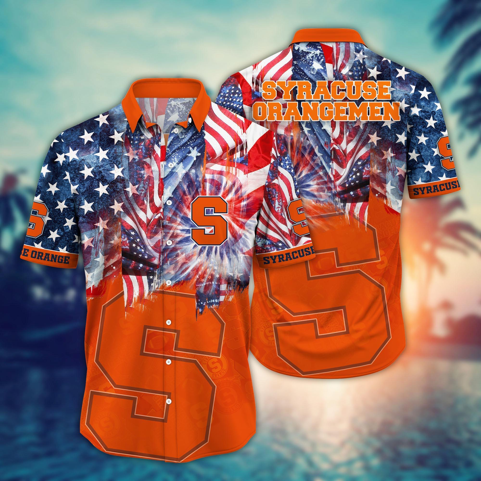 Syracuse Orange NCAA Flower Hawaii Shirt For Fans Ver 31