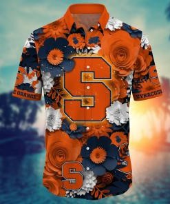 Syracuse Orange NCAA Flower Hawaii Shirt For Fans Ver 35