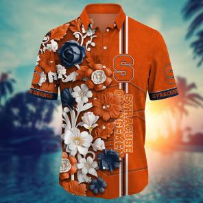 Syracuse Orange NCAA Flower Hawaii Shirt For Fans Ver 37
