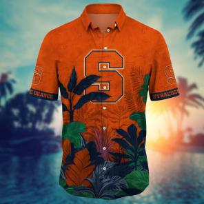 Syracuse Orange NCAA Flower Hawaii Shirt For Fans Ver 6