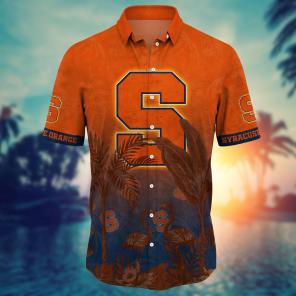 Syracuse Orange NCAA Flower Hawaii Shirt For Fans Ver 9