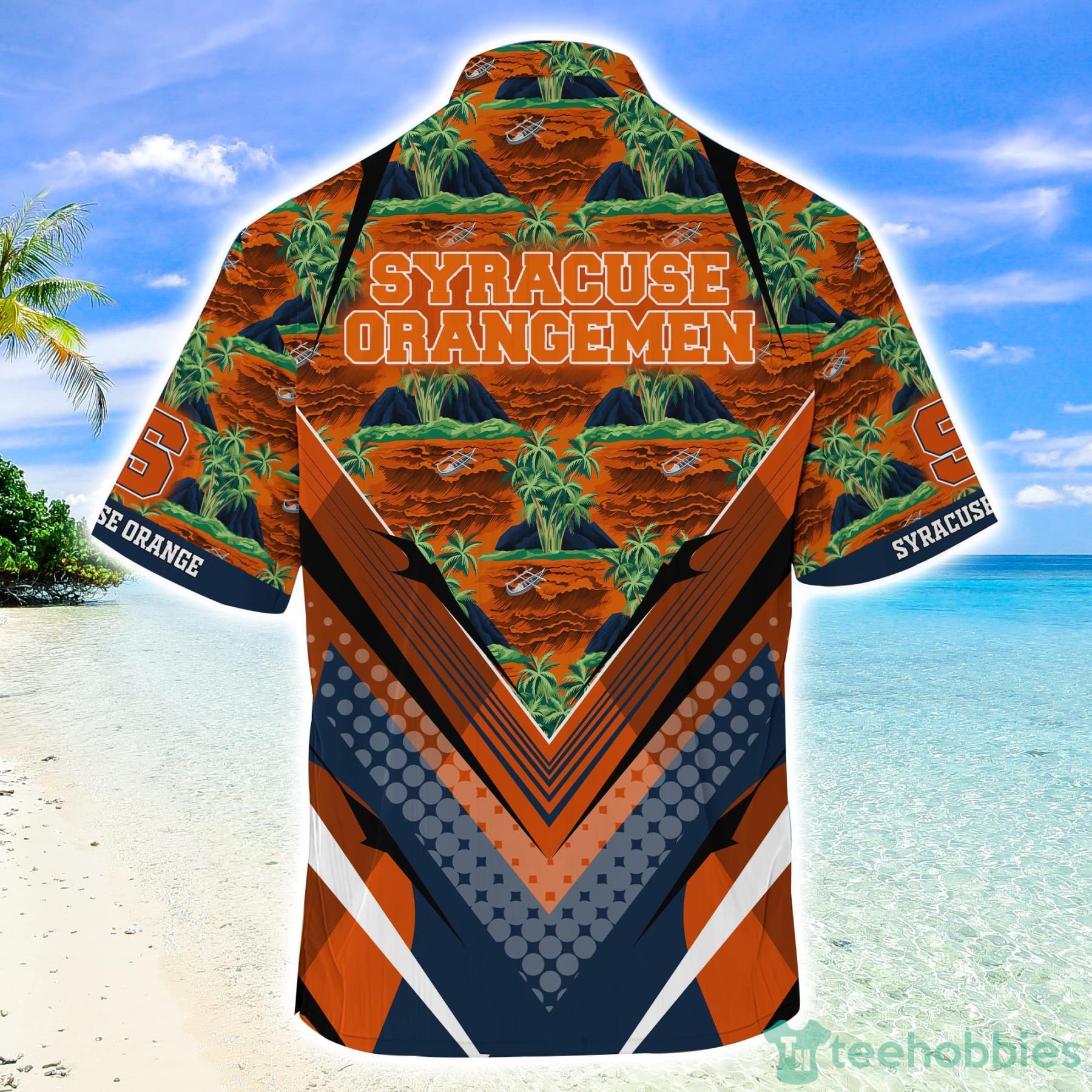 Syracuse Orange Summer Gift Hawaiian Shirt And Shorts for Sports Fans