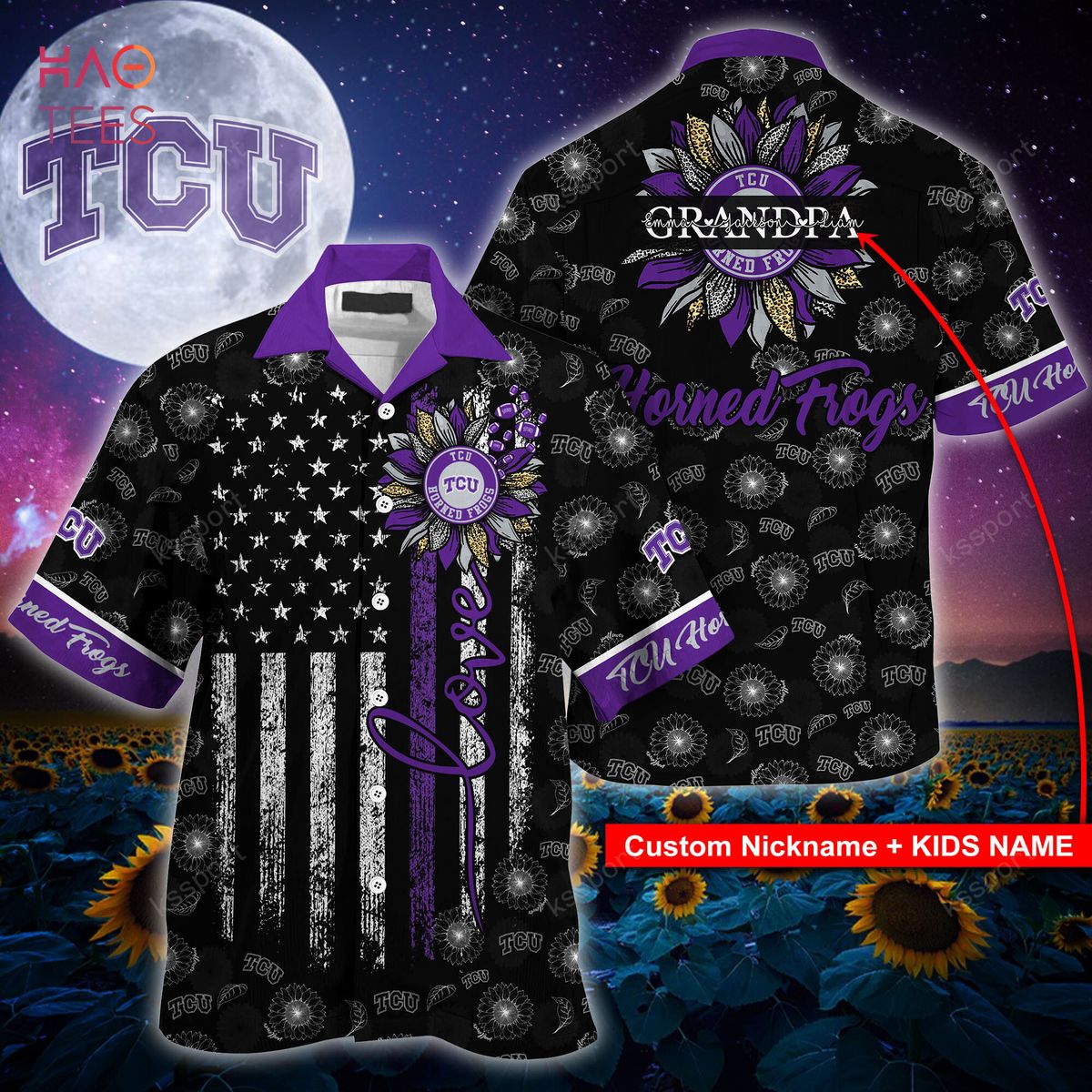 TCU Horned Frogs Hawaiian Shirt - Available Now!