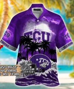 TCU Horned Frogs NCAA Best Hawaiian Shirt Ever- Customize Any Team Any League