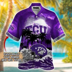 TCU Horned Frogs NCAA Best Hawaiian Shirt Ever- Customize Any Team Any League