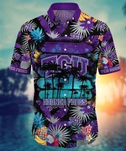 TCU Horned Frogs NCAA Flower Hawaii Shirt For Fans Ver 13