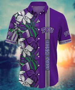 TCU Horned Frogs NCAA Flower Hawaii Shirt For Fans Ver 14