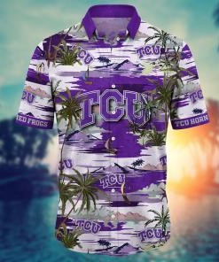 TCU Horned Frogs NCAA Flower Hawaii Shirt For Fans Ver 17