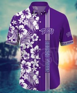 TCU Horned Frogs NCAA Flower Hawaii Shirt For Fans Ver 18
