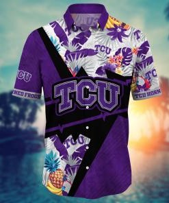TCU Horned Frogs NCAA Flower Hawaii Shirt For Fans Ver 20