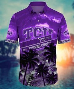 TCU Horned Frogs NCAA Flower Hawaii Shirt For Fans Ver 21