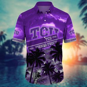TCU Horned Frogs NCAA Flower Hawaii Shirt For Fans Ver 21