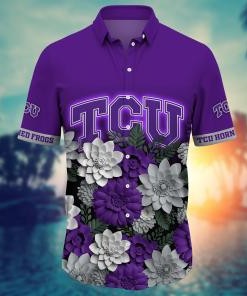 TCU Horned Frogs NCAA Flower Hawaii Shirt For Fans Ver 28