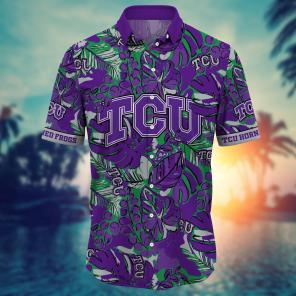 TCU Horned Frogs NCAA Flower Hawaii Shirt For Fans Ver 31