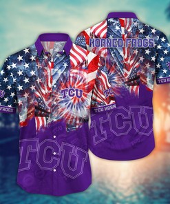 TCU Horned Frogs NCAA Flower Hawaii Shirt For Fans Ver 32