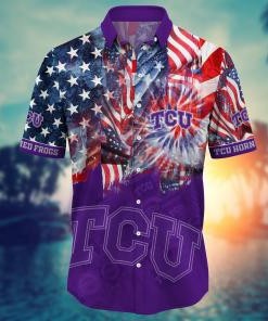 TCU Horned Frogs NCAA Flower Hawaii Shirt For Fans Ver 32