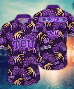 TCU Horned Frogs NCAA Flower Hawaii Shirt For Fans Ver 33