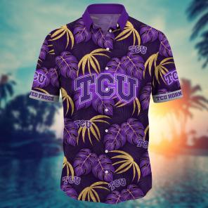 TCU Horned Frogs NCAA Flower Hawaii Shirt For Fans Ver 33