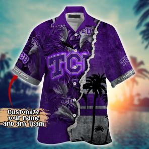 TCU Horned Frogs NCAA Flower Hawaii Shirt For Fans Ver 35