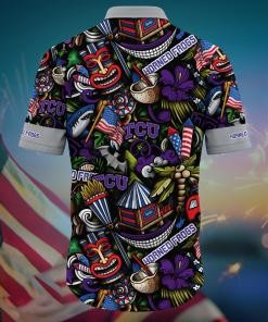 TCU Horned Frogs NCAA Flower Hawaii Shirt For Fans Ver 4