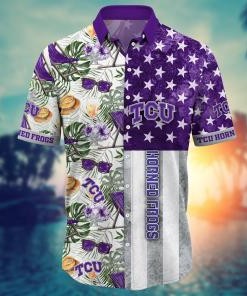 TCU Horned Frogs NCAA Flower Hawaii Shirt For Fans Ver 7