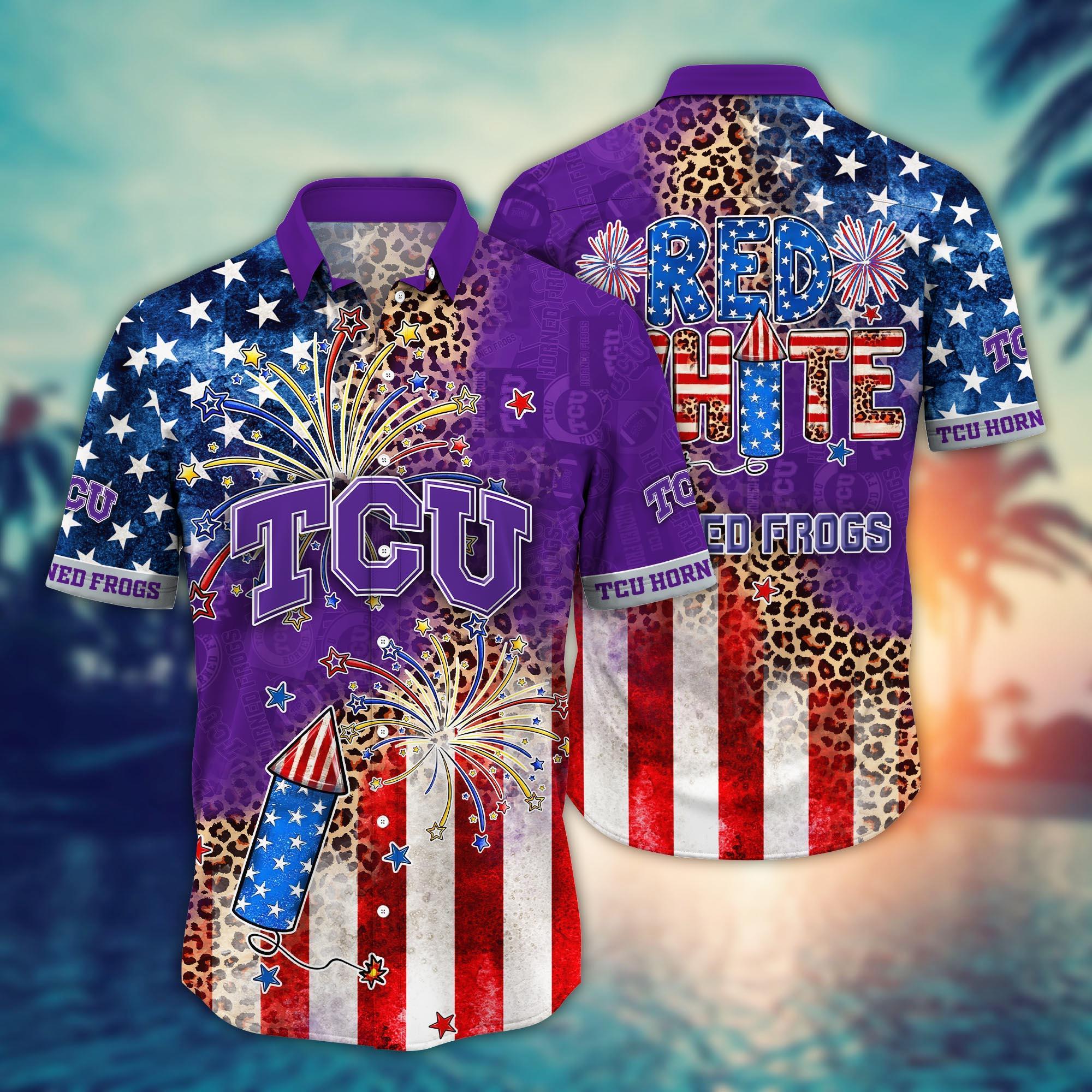 TCU Horned Frogs NCAA Hawaii Shirt Ver 2