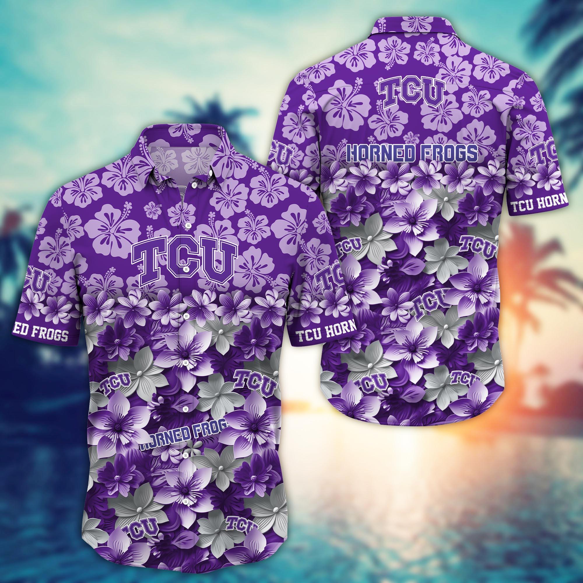 TCU Horned Frogs NCAA Hawaiian Shirt Gift For Fan