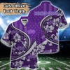 TCU Horned Frogs NCAA US Flag Flower Hawaii Shirt For Fans