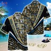TRENDING Georgia Tech Yellow Jackets Summer Hawaiian Shirt - With Tropical Flower Pattern For Fans 