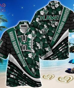 TRENDING Hawaii Rainbow Warriors Hawaiian Shirt - With Tropical Flower Pattern For Fans 