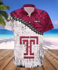 Temple Owls Classic Hawaiian Shirt - Show Your Owl Spirit