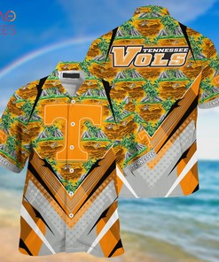 Tennessee Volunteers Floral Hawaii Shirt and Shorts for Sports Fans